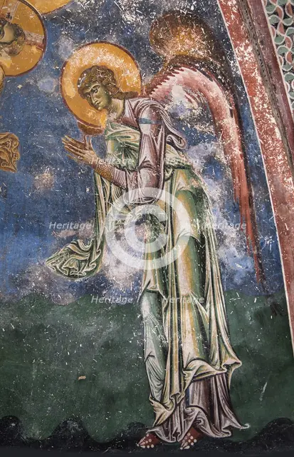 The Archangel Gabriel, 12th century. Creator: Byzantine Master ().