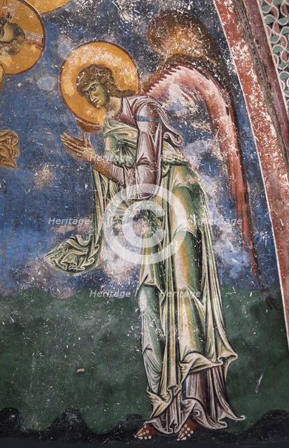 The Archangel Gabriel, 12th century. Creator: Byzantine Master ().