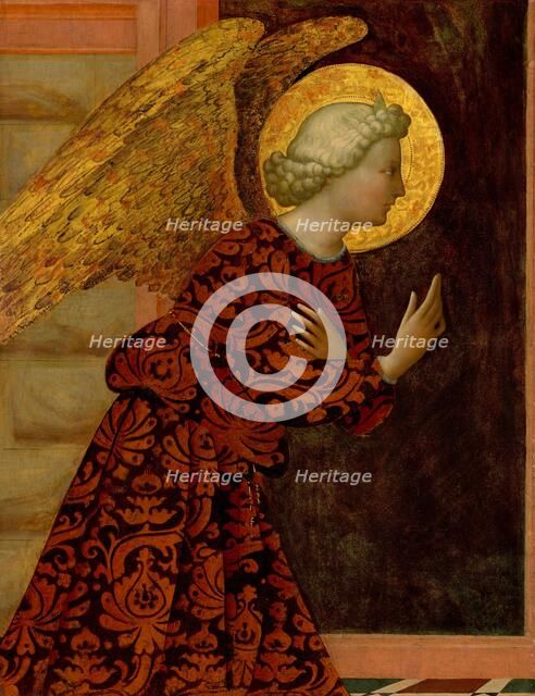 The Archangel Gabriel, c. 1430. Creator: Masolino da Panicale.