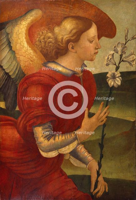 The Archangel Gabriel, c1490. Creator: Luca Signorelli.