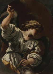 The Archangel Gabriel. Creator: Cortona, Pietro da (1596-1669)