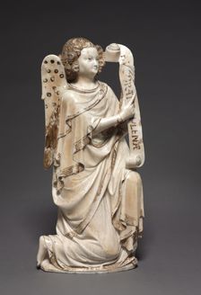 The Archangel Gabriel from an Annunciation Group, c. 1350. Creator: Unknown