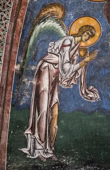 The Archangel Michael, 12th century. Creator: Byzantine Master ()
