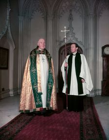 The Archbishop of York, November, 1952. Creator: Arthur Charles Kirby Ware