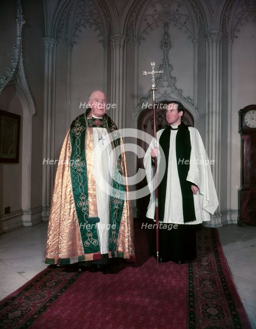 The Archbishop of York, November, 1952. Creator: Arthur Charles Kirby Ware.