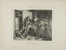 The Archbishop Was Always a Rogue, 1831. Creator: Auguste Raffet