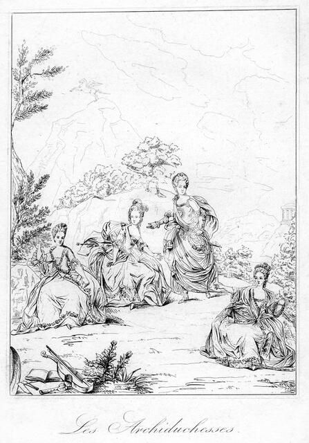 The Archduchesses, c17th century. Artist: Unknown