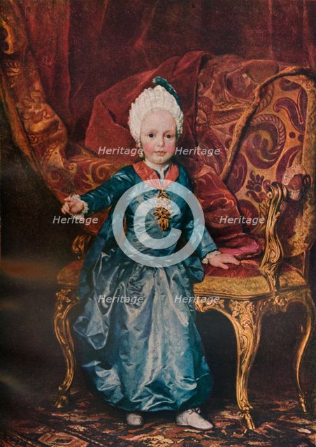 'The Archduke Francis of Austria', 1770 (c1927). Artist: Anton Raphael Mengs.