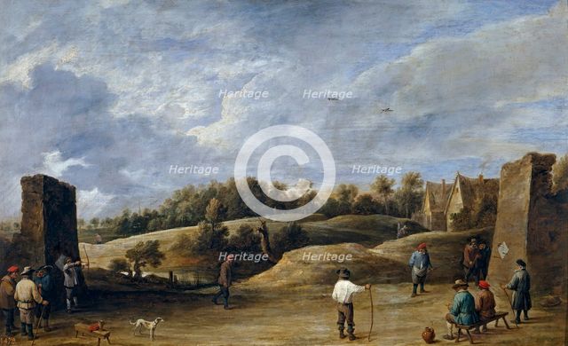 The Archery Contest, c1645. Creator: David Teniers II.
