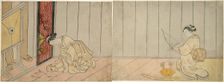 The Archery Gallery, 1765. Creator: Suzuki Harunobu