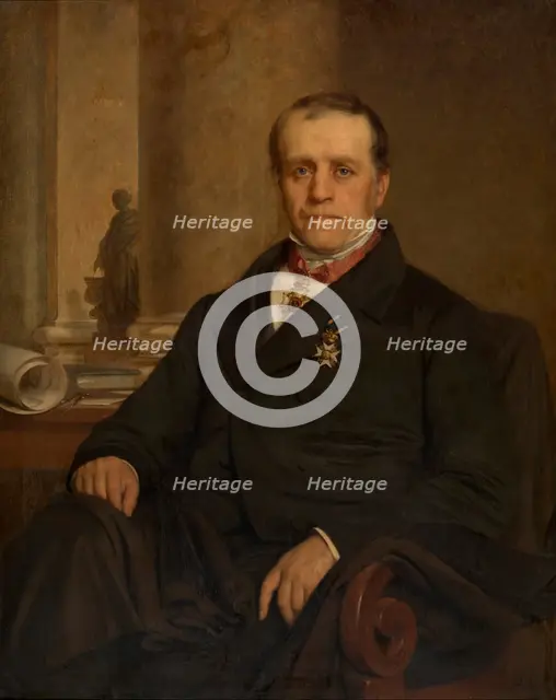 The Architect Tieleman Franciscus Suys, 1860. Creator: Alexandre Nestor Nicolas Robert.