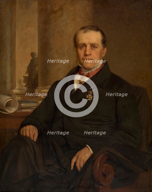 The Architect Tieleman Franciscus Suys, 1860. Creator: Alexandre Nestor Nicolas Robert.