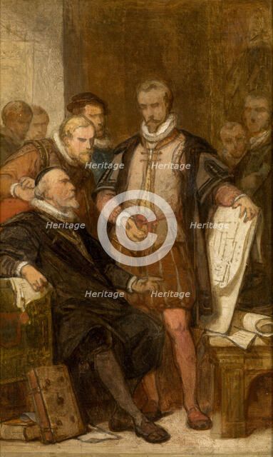 The Architect Cornelis Floris II, (c1550s), c1860s. Creator: Nicaise de Keyser.