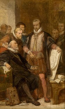 The Architect Cornelis Floris II, (c1550s), c1860s. Creator: Nicaise de Keyser