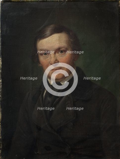 The Architect Gottlieb Bindesboll, 1844. Creator: Wilhelm Marstrand.