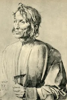 The Architect Hieronymus von Augsburg 1506, (1943). Creator: Albrecht Durer