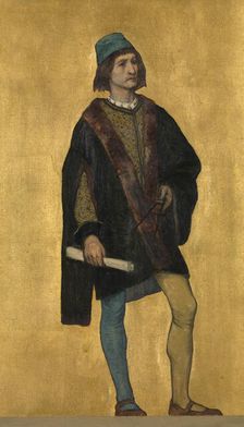 The Architect Jan van de Poele, 1889. Creator: Albrecht De Vriendt