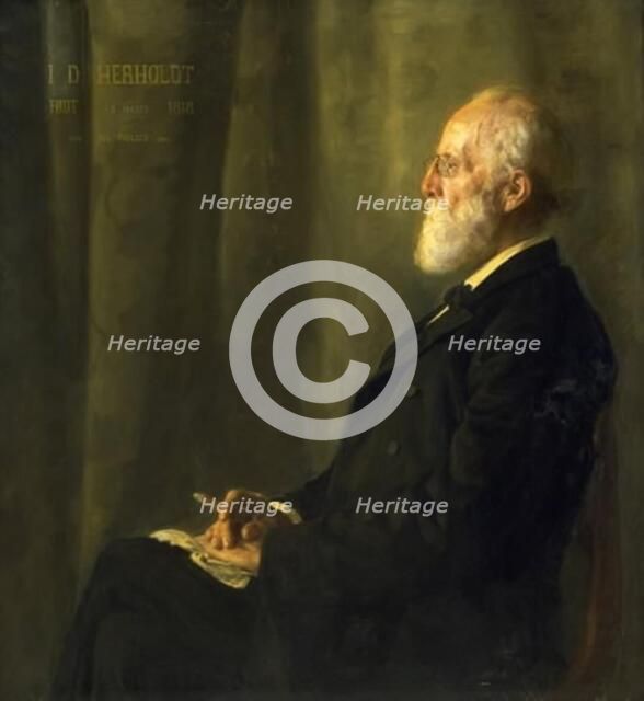 The Architect J.D. Herholdt, 1896. Creator: Julius Paulsen.