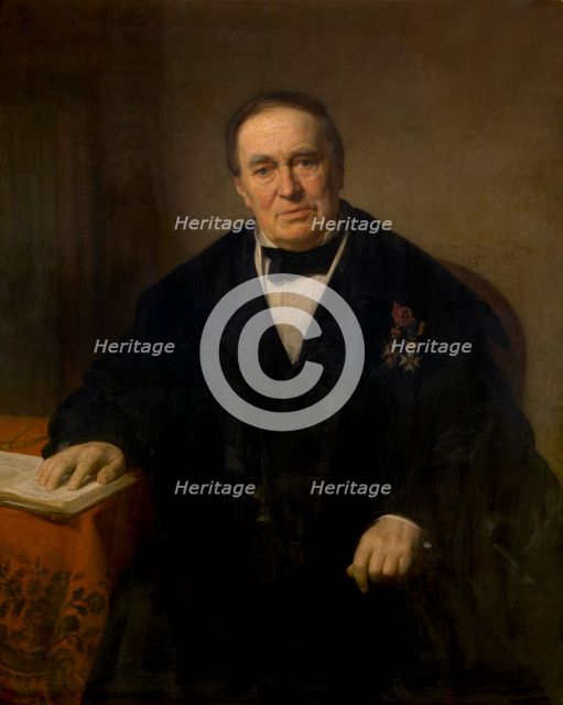 The Architect Lodewijk Jozef Adriaan Roelandt, 1859. Creator: Lieven de Winne.