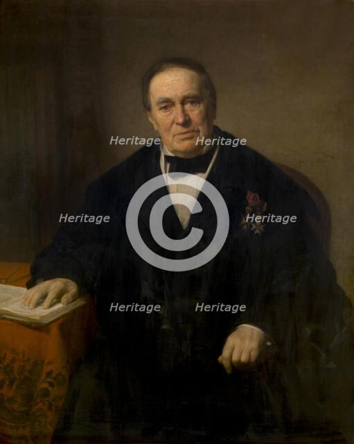 The Architect Lodewijk Jozef Adriaan Roelandt, 1859. Creator: Lieven de Winne.