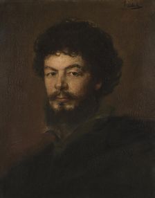 The Architect Lorenz Gedon, late 19th century. Creator: Franz von Lenbach