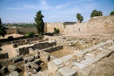 The Arab fortress (alcazaba) at Merida, Spain, 2007. Creator: Samuel Magal