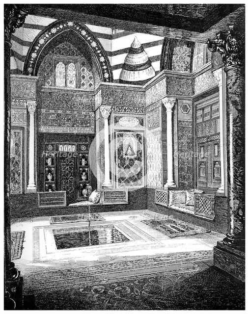 The Arab Hall, c1880-1882. Artist: Frederic Leighton