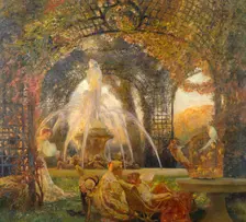 The Arbor, c1906. Creator: Gaston la Touche
