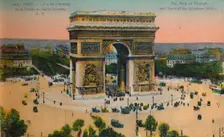 The Arc de Triomphe and Tomb of the Unknown Soldier, Paris, c1920