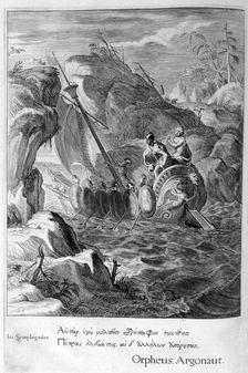 The Argonauts Pass the Symplegades 1655. Creator: Unknown