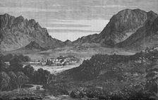 The Argandab Valley, Showing on the right the Hills of the Baba Wali Pass c1880