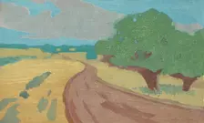 The Argilla Road, 1912. Creator: Arthur Wesley Dow