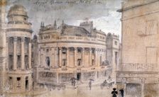 The Argyll Rooms, Little Argyll Street, Westminster, London, c1830. Artist: Anon