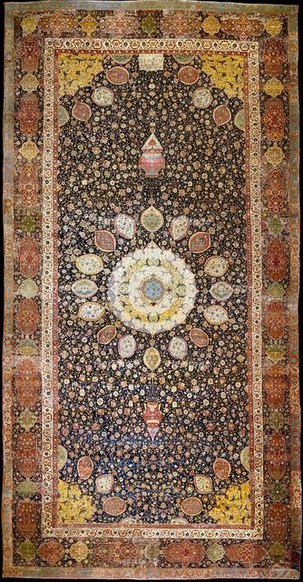 The Ardabil Carpet, c.1540. Artist: Iranian master  