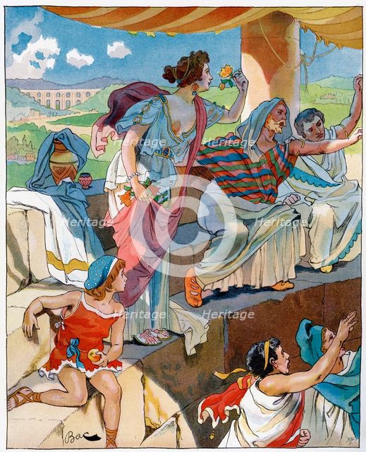 'The Arenas of Lutetia', c1870-1950.Artist: Ferdinand Sigismund Bac