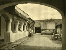 The Arkadenhof, Oberschützen, Burgenland, Austria, c1935. Creator: Unknown