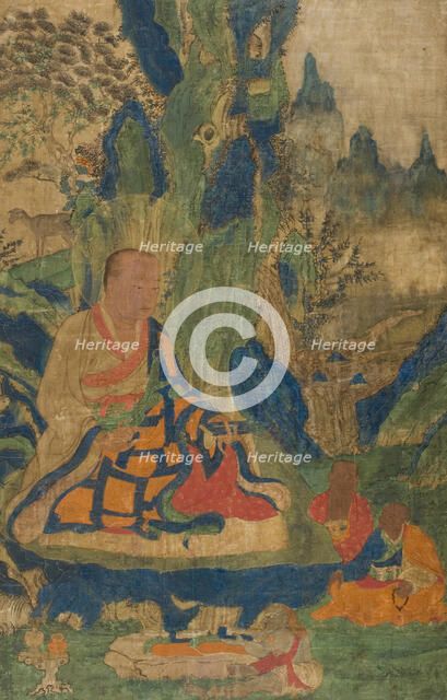 The Arhat Abheda (image 1 of 2), early 17th century. Creator: Anon.