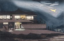 The Ariakero in Imado, 1879. Creator: Kobayashi Kiyochika