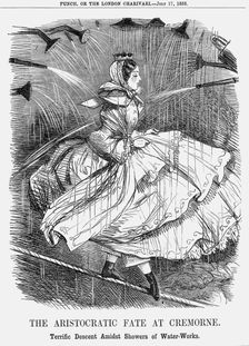 The Aristocratic Fate at Cremorne 1858. Creator: Unknown