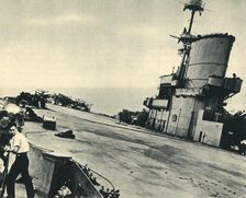 The Ark Is Hit At Last 1941, (1942). Creator: Unknown