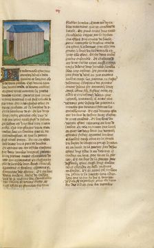 The Ark of the Covenant; Miroir Historial, about 1475. Creator: Unknown