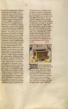 The Ark of the Covenant; Miroir Historial, about 1475. Creator: Unknown