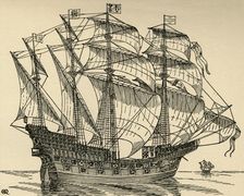 The Ark Royal (1931). Artist: Charles Henry Bourne Quennell