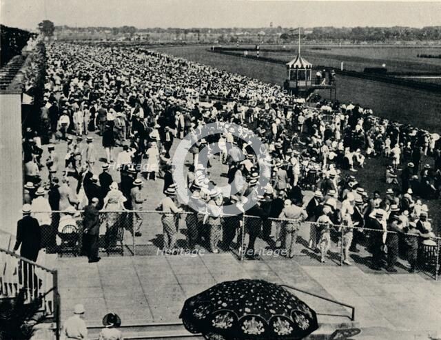The Arlington Race Track, Chicago, c1930. Artist: Unknown