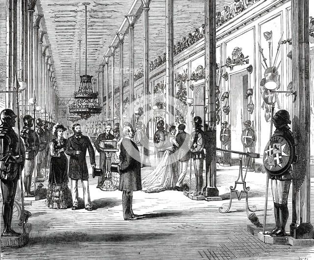 The Armoury, Governor's Palace, Malta: the Ancient Palace of the Knights of Malta, 1876. Creator: Unknown.