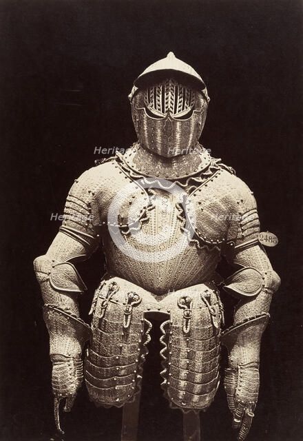 [The Armor of Philip III], 1866. Creator: Jane Clifford.