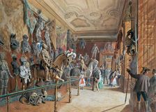 The Armory III of the Ambraser Collection, 1875. Creator: Carl Goebel