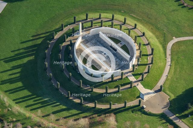 The Armed Forces Memorial at the National Memorial Arboretum, Staffordshire, 2022. Creator: Damian Grady.