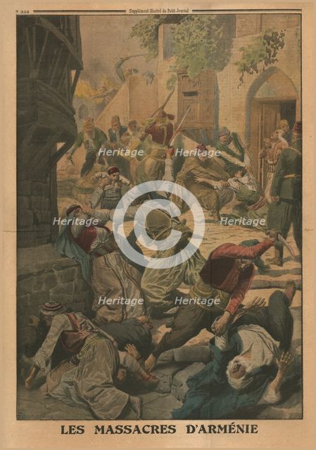 The Armenian Massacres, 1915. Creator: Unknown.