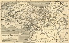 The Armenian Massacres of 1915 First World War, (c1920). Creator: Unknown